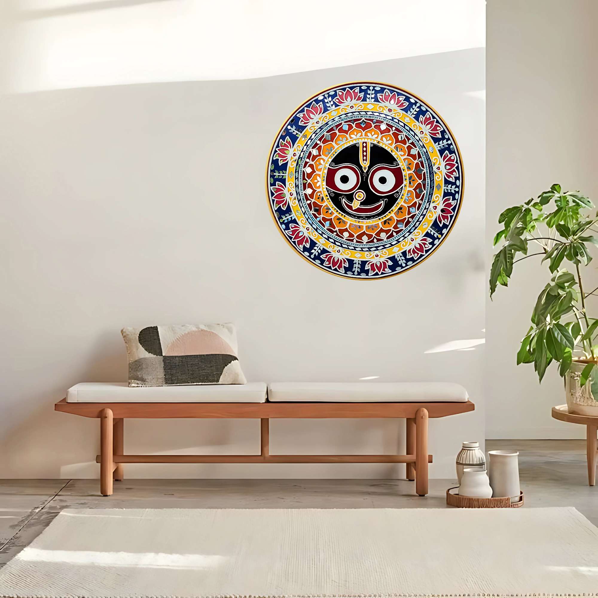 Round Wall Painting - Image 2